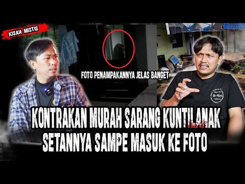 MERINDING FOTO SETANNYA TERTANGKAP KAMERA!! KONTRAKAN MURAH SARANG KUNTILANAK!FULL HOROR
