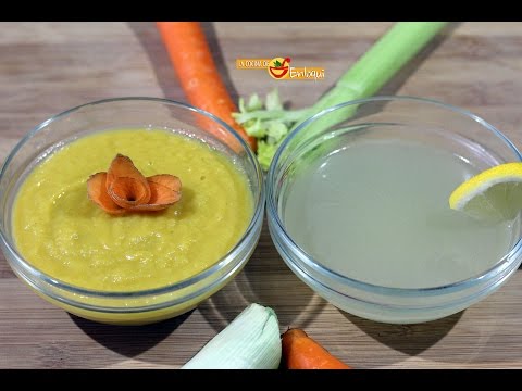 Sopa y puré detox para eliminar toxinas