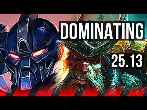 AATROX vs GANGPLANK (TOP) | 14/2/8, Dominating | NA Challenger | 25.13