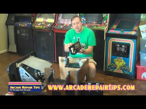 Arcade Repair Tips - Opening A Cocktail Cabinet