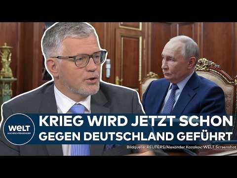 UKRAINE-KRIEG: Botschafter warnt vor „Diktatfrieden“ | Anstehendes Gespräch zwischen Trump und Putin