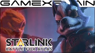Wolf's Introduction Cutscene in Starlink + Star Fox (Switch)