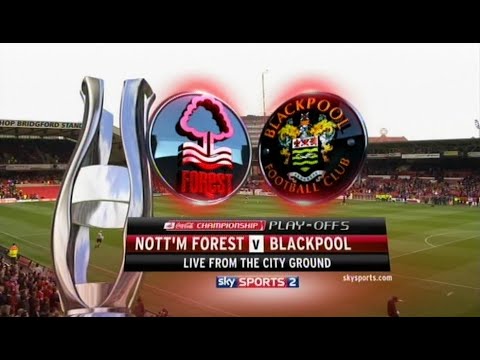 Nottingham Forest 3 Blackpool 4, Championship play-off semi-final second leg 11 May 2010