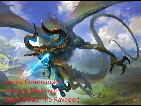 Nicol Bolas the Ravager in Historic Brawl, Magic Arena EDH!  Hitting the old fav's before ALCHEMY!