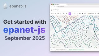 Get started drawing an EPANET model with epanet-js