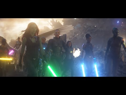 Starwars Edits: Female Avengers Assemble vs Army of Thanos | Avengers Endgame Final Battle scene
