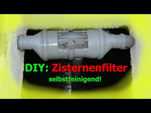 Zisternenfilter ohne viel Geld