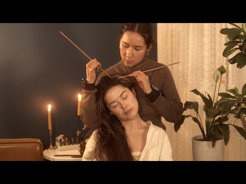 The Ultimate ASMR Scalp Check with Sticks Compilation | 3 Hours Featuring @ediyasmr,@emvyASMR