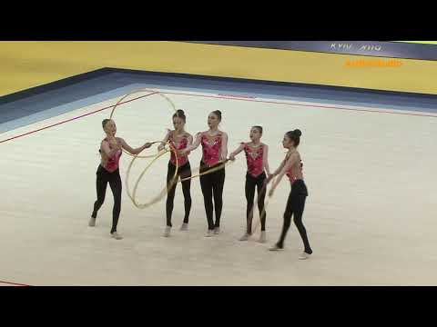 Team ARMENIA (ARM) 5 Hoops - Junior - 2019 DERIUGINA CUP Grand Prix