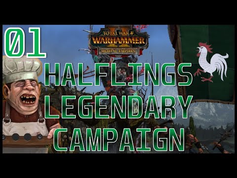 Total War: Warhammer 2 - Halflings of the Moot - Legendary Mortal Empires Campaign - Episode 1