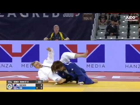 [Judo] HAECKER K. (AUS) vs KIM J. (KOR) 63kg GP Zagreb 2023