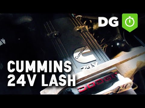 Cummins 24v Valve Lash Adjustment Tips
