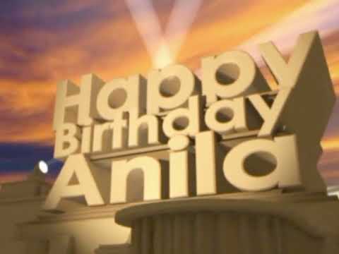 Happy Birthday Anila