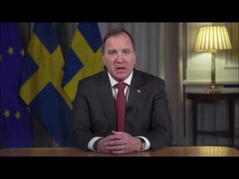 Stefan Löfvens COVID-19 tal till nationen, vocodat till Ola Mä Fiola