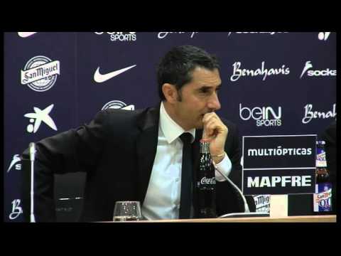 En directo: rueda prensa Ernesto Valverde