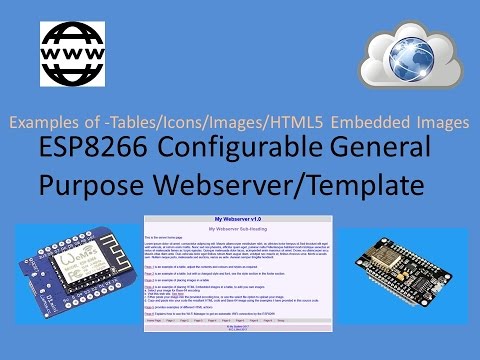 Tech Note 028 - ESP8266 GP Webserver and HTML Examples