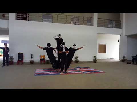 Incredible India-a mime by the IX A students of DPS Kamrup Baihata CHariali Assam