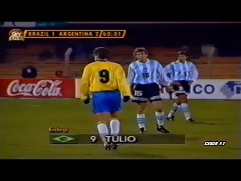 El día que Túlio Maravilha les devolvió la "Mano de Dios" a los Argentinos - Copa América 1995