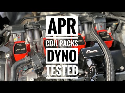 APR Golf R Audi S3 Coil Packs Dyno Tested