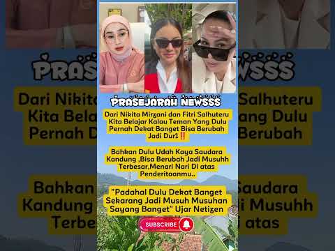 Hubungan Nikita Mirzani dan Fitri Salhuteru Renggang #artist #selebriti #entertainment #shorts