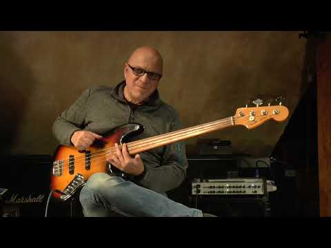 2010 Fender USA Jaco Pastorius Artist Series Signature Fretless Jazz Bass RW - 3-Color Sunburst | OHSC image 26