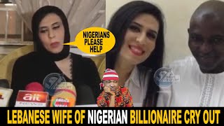 Nigerians Please HELP! Lebanese Wife of Nigerian Billionaire Abandoned In Abuja Cry Out