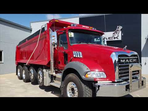 Mack Granite Quad Axle Dump Truck
