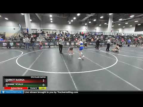 86 Lbs 5th Place Match - Garrett Bjerga, MN Vs Dominic Scully, MN E2d1