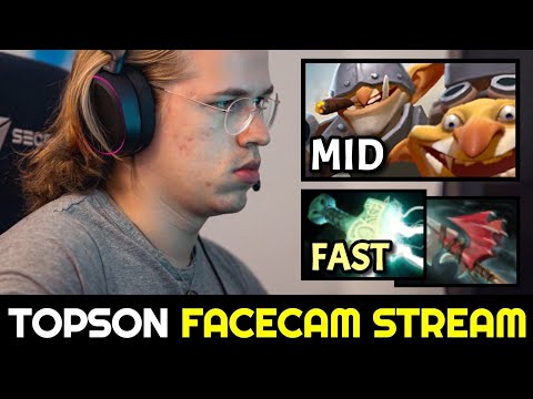 TOPSON MID Techies with Crazy Attack Speed Build — STREAM with FACECAM