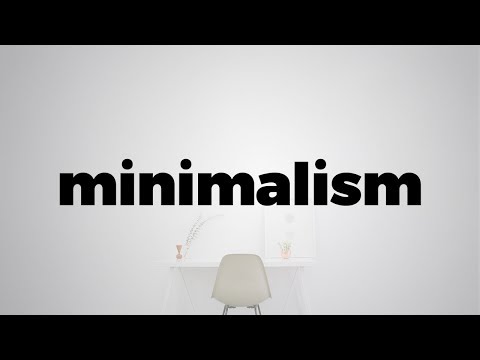 Minimalism is more than just a style.