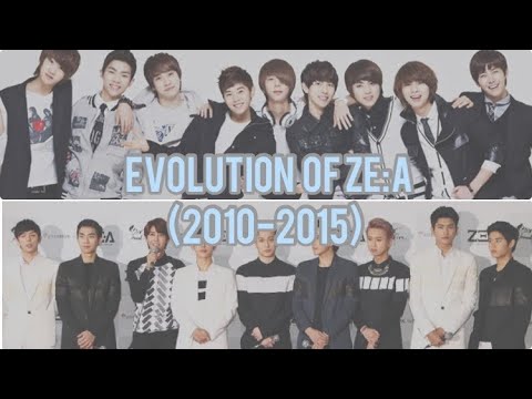Evolution of ZE:A (제국의아이들)