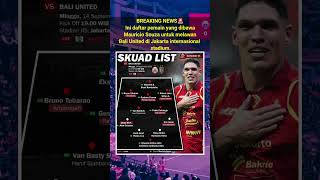 Download lagu Daftar Pemain Persija vs Bali United #persija mp3