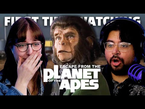 Escape from the Planet of the Apes (1971) Movie Reaction | First Time Watching