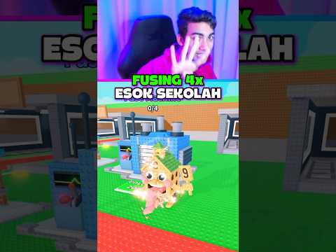 4 ESOK SEKOLAH FUSE MACHINE STEAL A BRAINROT 😱