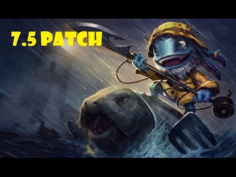 BJ구너영재 FIZZ (TOPLANE) vs Nautilus - Top - Victory - Master Tier Korea - patch 7.5 - Season 7