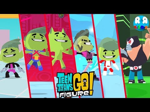 All Beast Boy Figs vs Bane - Teen Titans GO Figure! Teeny Titans 2