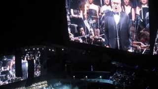 Andrea Bocelli en la Ciudad de México 2013: La mia letizia infondere y di quella pira