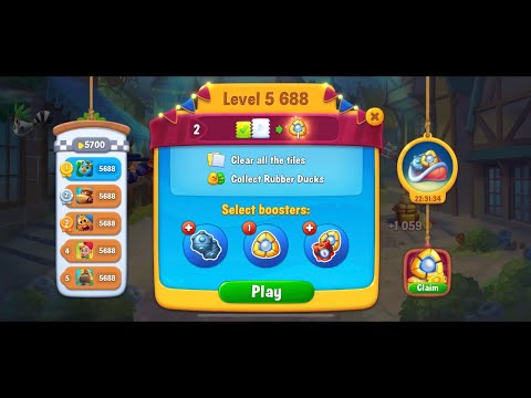 Fishdom, level 5688 collect rubber ducks