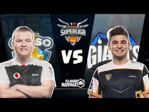 TEAM QUESO VS VODAFONE GIANTS | Clash Royale Superliga Orange 2018