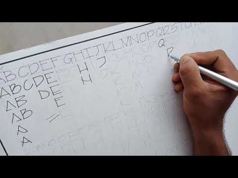 Basics of Lettering 1