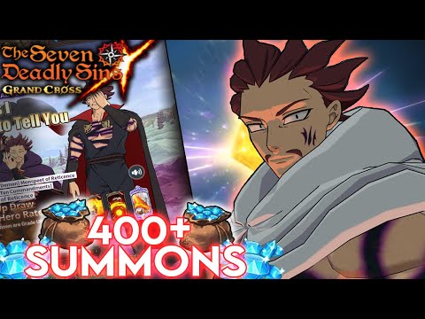 THESE SUMMONS WILL MAKE YOU CRY!! 400+ GEMS BEST MONSPEET SUMMONS! | Seven Deadly Sins: Grand Cross