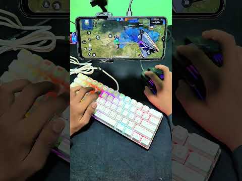 Free Fire keyboard mouse ⌨️ 🖱 📲 gameplay #ggmousepro2 #shorts #viralvideo #freefire