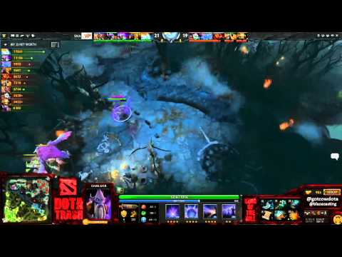 SNA vs NA Rejects Game 3 Part 2 - Dota Trash KOTH Round 4 - @blazecasting & @gotcowdota