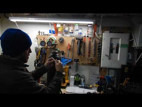 How to fill a MC shock using a nitrogen tank