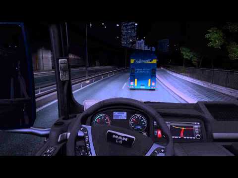 Euro Truck Simulator 2 MAN TGX Olztyn - Łódź