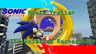 Sonic the Hedgehog Movie Trailer (Animated Recreation)