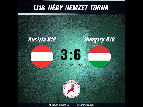 Összefoglaló - U18 Ausztria - U18 Magyarország 3:6 20210415
