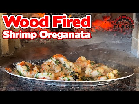 Shrimp Oreganata In The Wood Fired Oven / Wood Fired Oven Recipes / Brick Oven Cooking / Fish Recipe