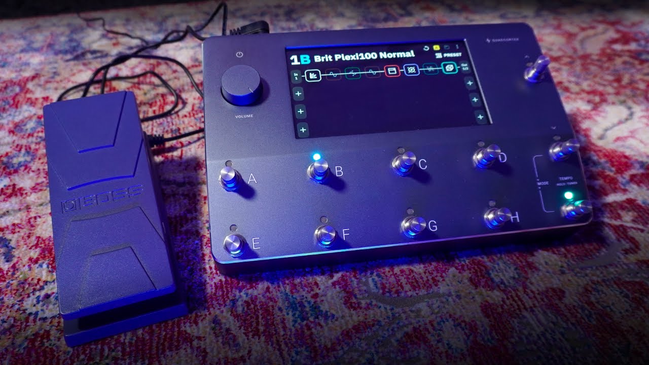 Neural DSP Quad Cortex Expression Pedal Setup - Tutorial - YouTube
