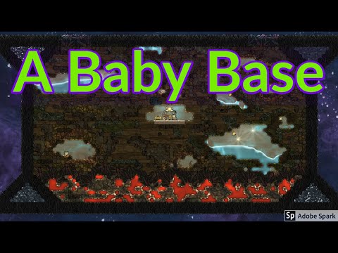 Baby Base 1 : Mini base mod, not much to work with : Oxygen not included